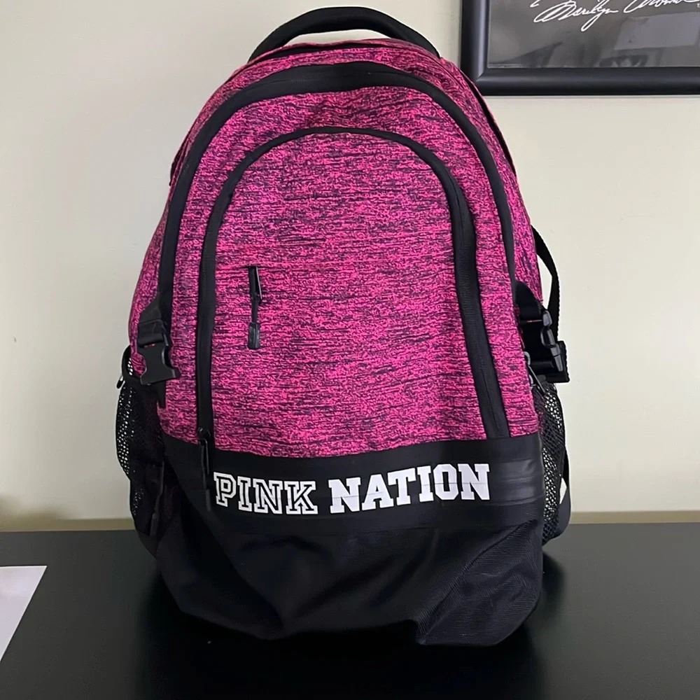 Victoria's Secret PINK Collegiate Backpack Bookbag PINK NATION Limited Edition